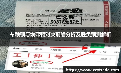布赖顿与埃弗顿对决前瞻分析及胜负预测解析